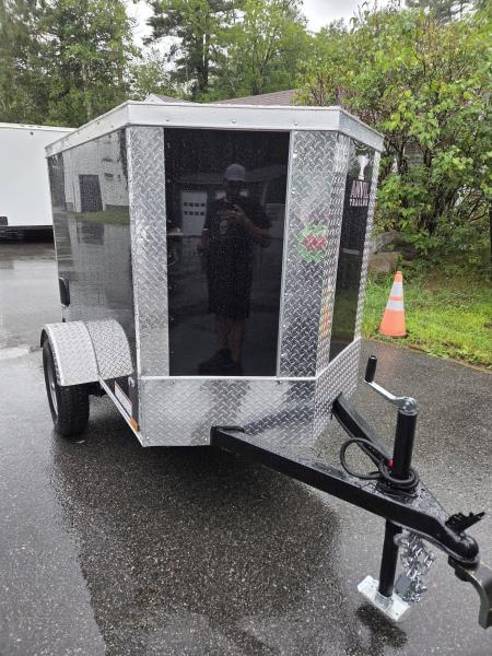 New 2026 Anvil 4x6 enclosed cargo trailer with barn door Cargo / Enclosed Trailer