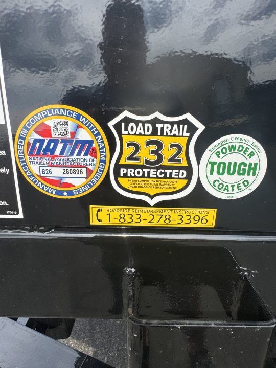 New 2027 Load Trail DE60X10 Dump Trailer RAMPS & TARP