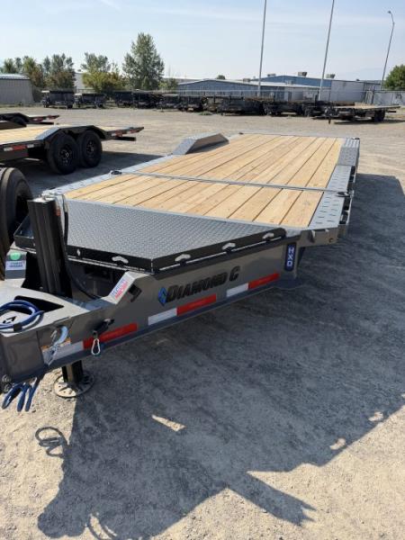 New 2026 Diamond C Trailers HXD207L22X102-PRO Tilt Trailer