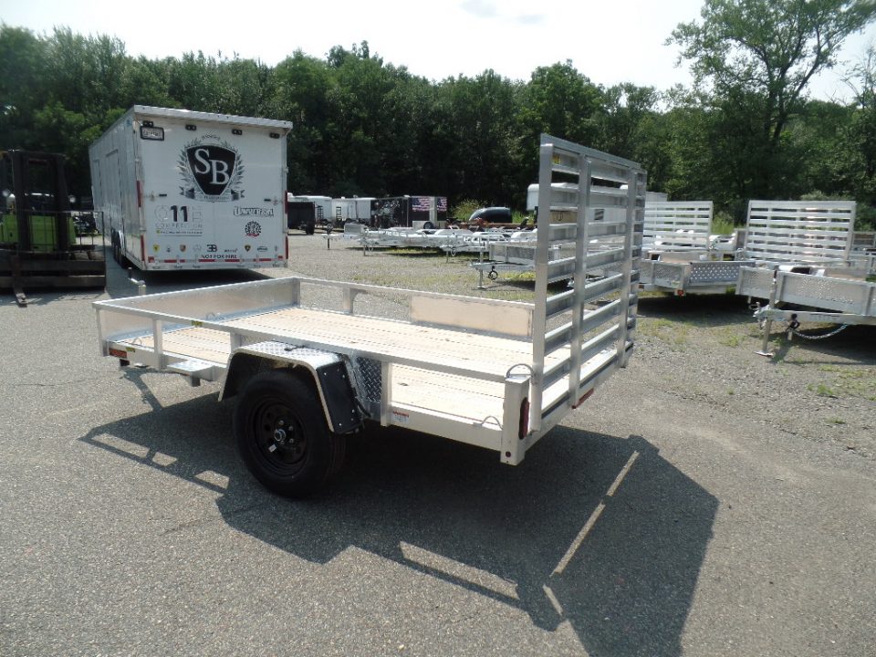 New 2026 Quality Steel and Aluminum 6 X 10 Aluminum Frame , Wood Deck Utility Trailer