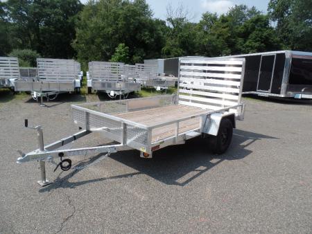 New 2026 Quality Steel and Aluminum 6 X 10 Aluminum Frame , Wood Deck Utility Trailer