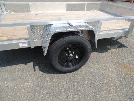 New 2026 Quality Steel and Aluminum 6 X 10 Aluminum Frame , Wood Deck Utility Trailer