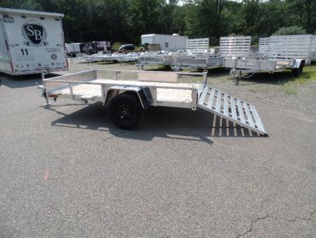 New 2026 Quality Steel and Aluminum 6 X 10 Aluminum Frame , Wood Deck Utility Trailer