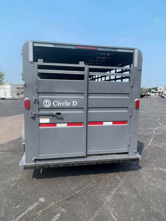 New 2027 Circle D 6'8x24 Stock / Stock Combo Trailer