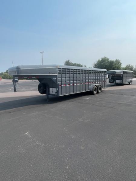 New 2027 Circle D 6'8x24 Stock / Stock Combo Trailer