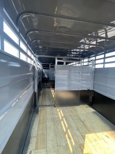New 2027 Circle D 6'8x24 Stock / Stock Combo Trailer