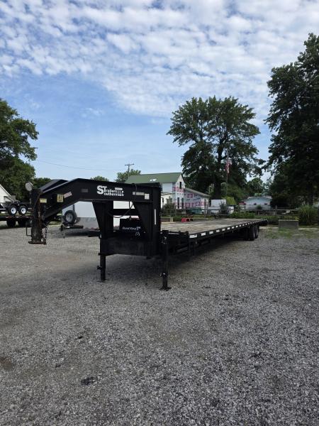 Used 2016 Southern Trailers 50' GOOSENECK Flatbed Trailer