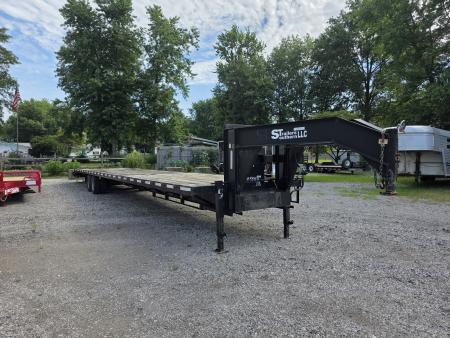 Used 2016 Southern Trailers 50' GOOSENECK Flatbed Trailer