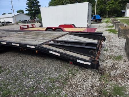 Used 2016 Southern Trailers 50' GOOSENECK Flatbed Trailer