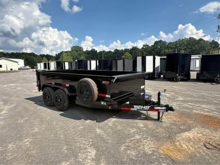 New 2026 Top Hat 7x14x2 14k Dump Trailer