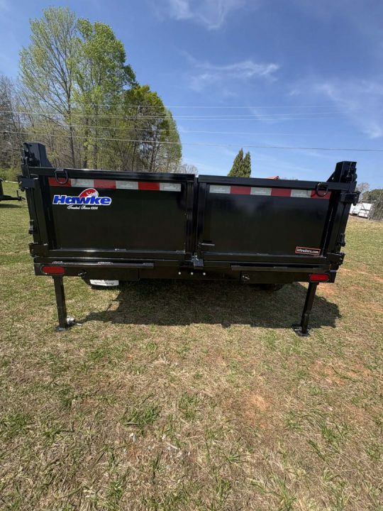 New 2026 Hawke 7 X 14 17K Low Pro Dump Trailer HD