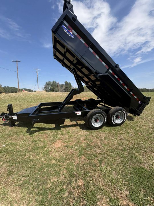 New 2026 Hawke 7 X 14 17K Low Pro Dump Trailer HD