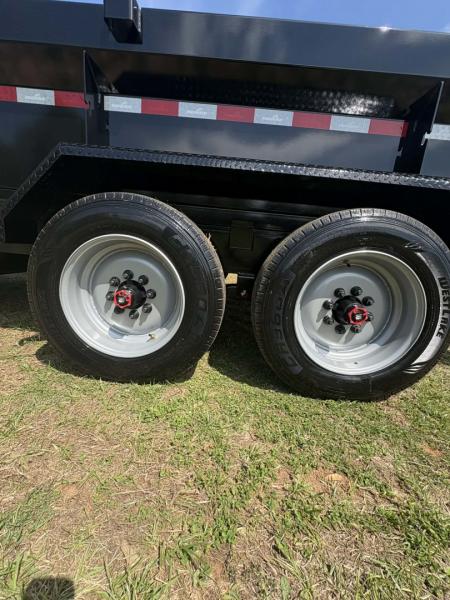 New 2026 Hawke 7 X 14 17K Low Pro Dump Trailer HD