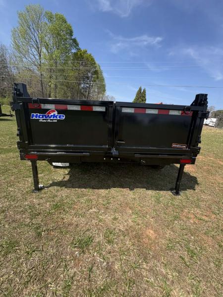 New 2026 Hawke 7 X 14 17K Low Pro Dump Trailer HD