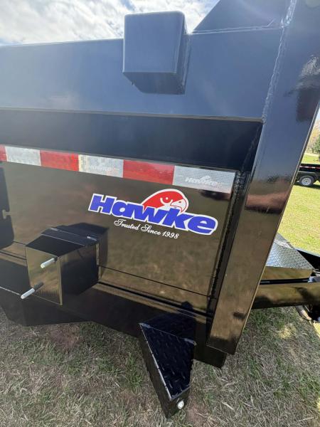 New 2026 Hawke 7 X 14 17K Low Pro Dump Trailer HD