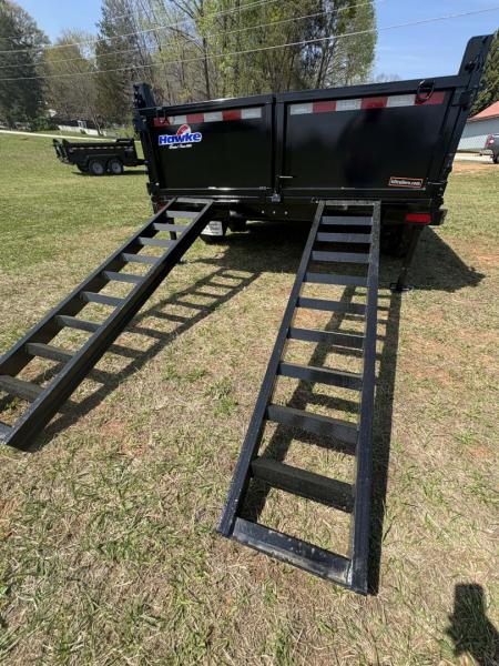 New 2026 Hawke 7 X 14 17K Low Pro Dump Trailer HD