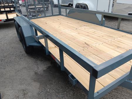 New 2027 GPS Trailers GTT 6X14TA 7K Utility Trailer