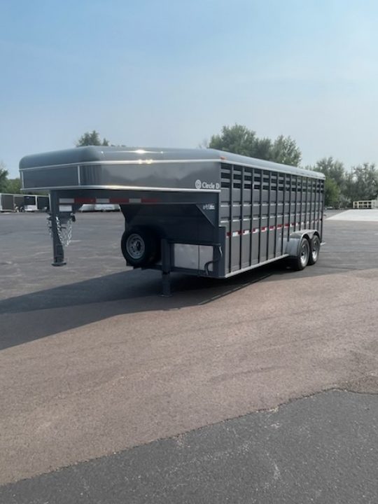 New 2027 Circle D 6'8x20 Stock / Stock Combo Trailer