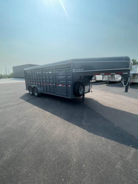 New 2027 Circle D 6'8x20 Stock / Stock Combo Trailer