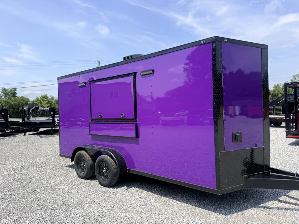 New 2026 Coast 2 Coast 7X16 TA CONCESSION Vending / Concession Trailer