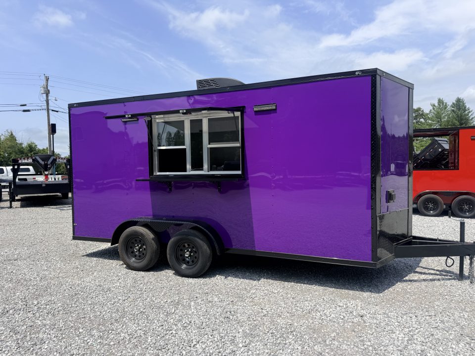 New 2026 Coast 2 Coast 7X16 TA CONCESSION Vending / Concession Trailer