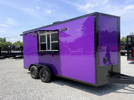 New 2026 Coast 2 Coast 7X16 TA CONCESSION Vending / Concession Trailer