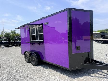 New 2026 Coast 2 Coast 7X16 TA CONCESSION Vending / Concession Trailer