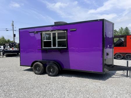 New 2026 Coast 2 Coast 7X16 TA CONCESSION Vending / Concession Trailer