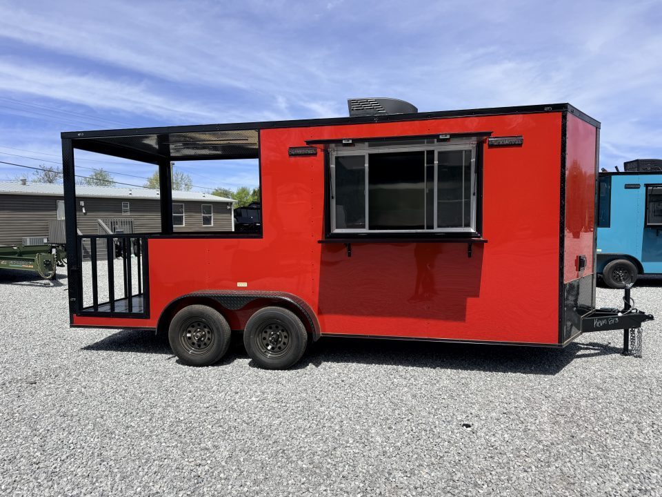 New 2026 Coast 2 Coast 7X18 TA BBQ CONCESSION  Vending / Concession Trailer