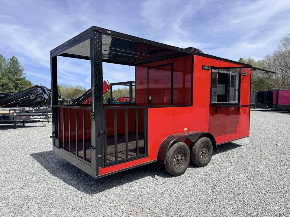 New 2026 Coast 2 Coast 7X18 TA BBQ CONCESSION  Vending / Concession Trailer