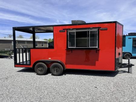 New 2026 Coast 2 Coast 7X18 TA BBQ CONCESSION  Vending / Concession Trailer