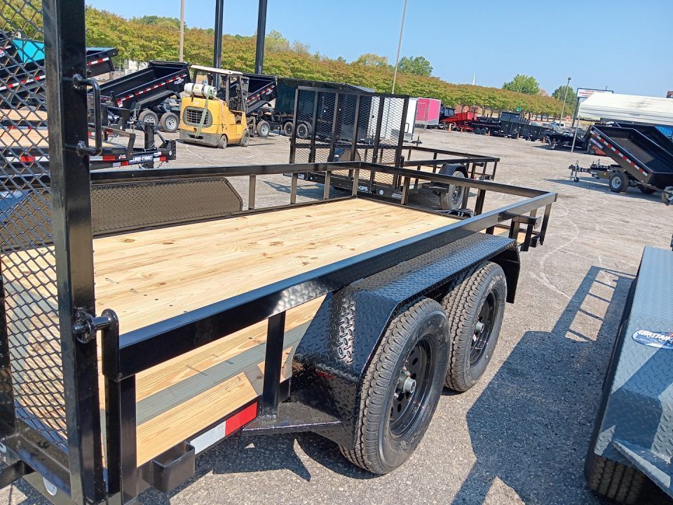 New 2027 GPS Trailers GTT 6X14TA 7K Utility Trailer