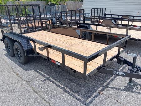 New 2027 GPS Trailers GTT 6X14TA 7K Utility Trailer