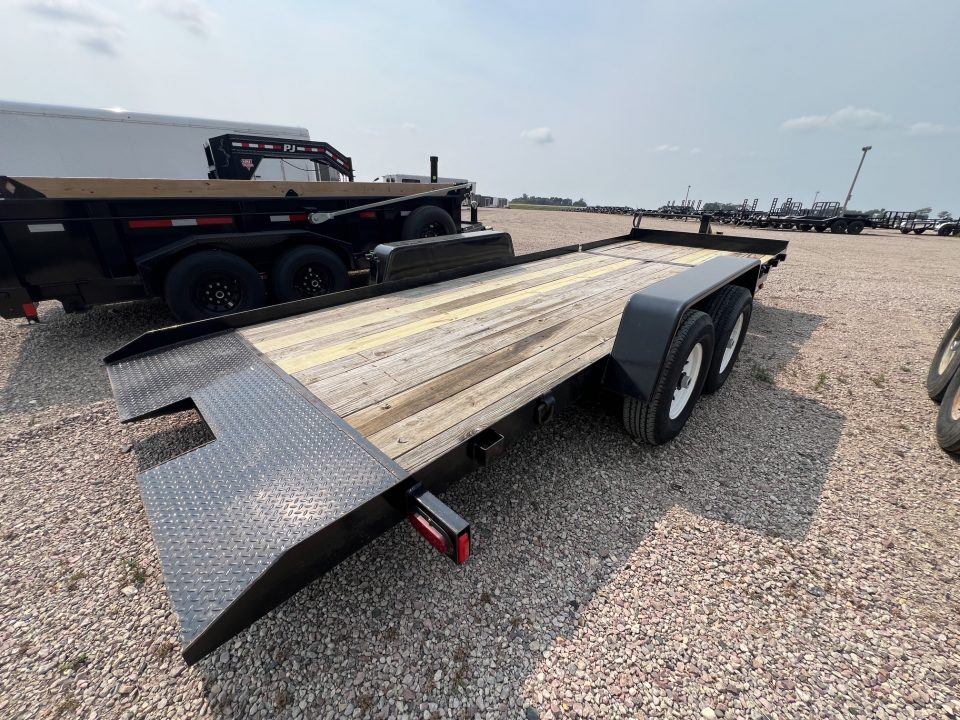 Used 2006 DCT 21' Tiltbed Equipment Tilt Trailer