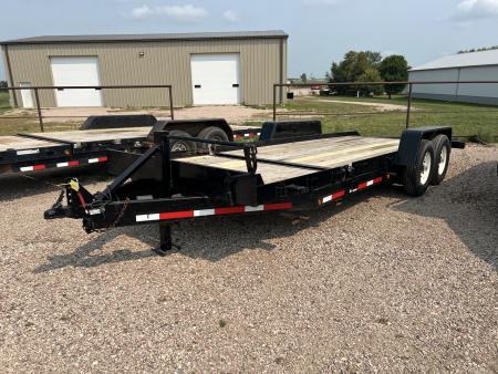 Used 2006 DCT 21' Tiltbed Equipment Tilt Trailer