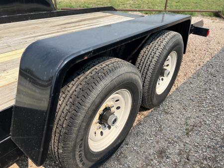 Used 2006 DCT 21' Tiltbed Equipment Tilt Trailer