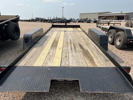 Used 2006 DCT 21' Tiltbed Equipment Tilt Trailer