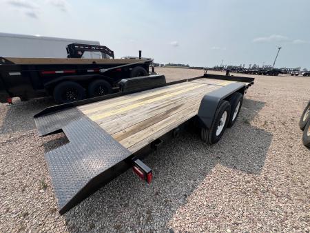 Used 2006 DCT 21' Tiltbed Equipment Tilt Trailer