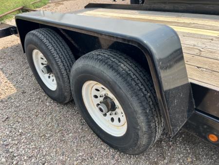 Used 2006 DCT 21' Tiltbed Equipment Tilt Trailer