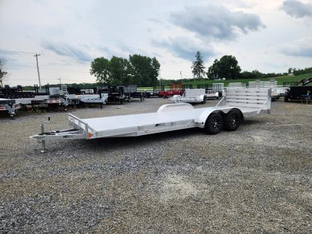 New 2027 Black Rhino UTT722A ALUMINUM LANDSCAPE Utility Trailer