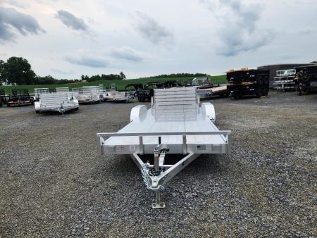 New 2027 Black Rhino UTT722A ALUMINUM LANDSCAPE Utility Trailer