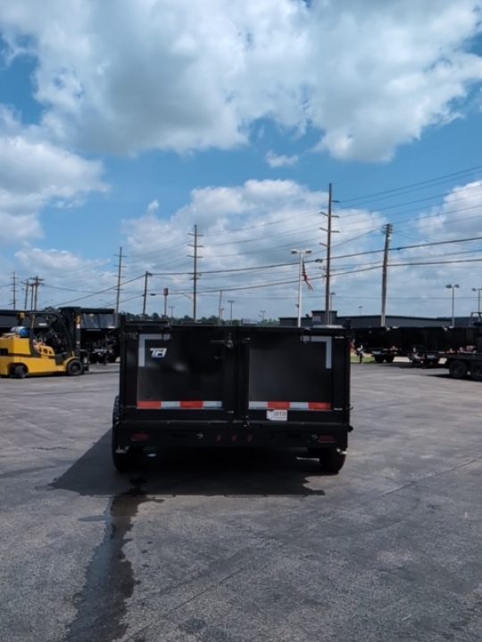 New 2027 Top Hat Trailers Channel Frame Economy Dump 14K 14 x 83 DE14 Dump Trailer