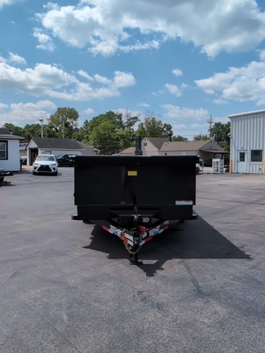 New 2027 Top Hat Trailers Channel Frame Economy Dump 14K 14 x 83 DE14 Dump Trailer