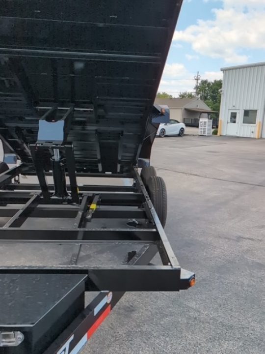 New 2027 Top Hat Trailers Channel Frame Economy Dump 14K 14 x 83 DE14 Dump Trailer