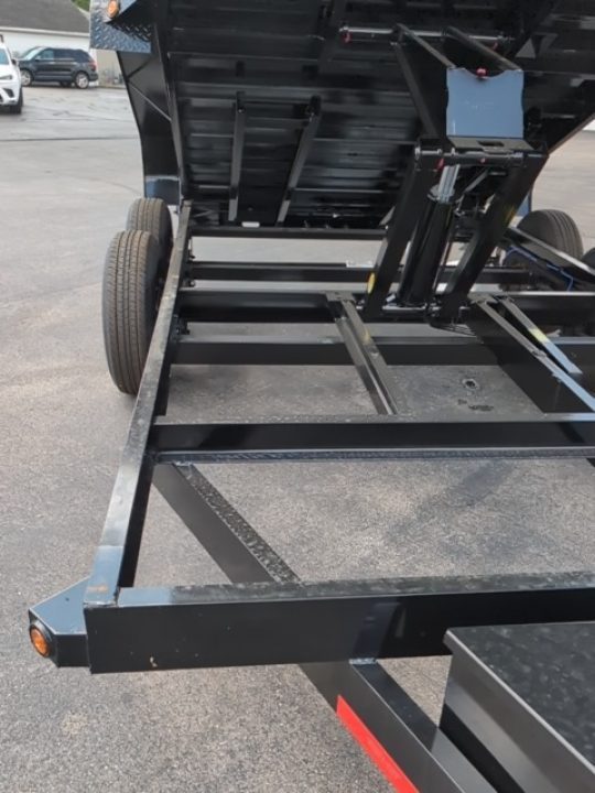 New 2027 Top Hat Trailers Channel Frame Economy Dump 14K 14 x 83 DE14 Dump Trailer