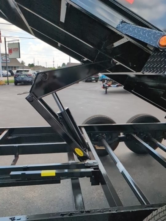 New 2027 Top Hat Trailers Channel Frame Economy Dump 14K 14 x 83 DE14 Dump Trailer