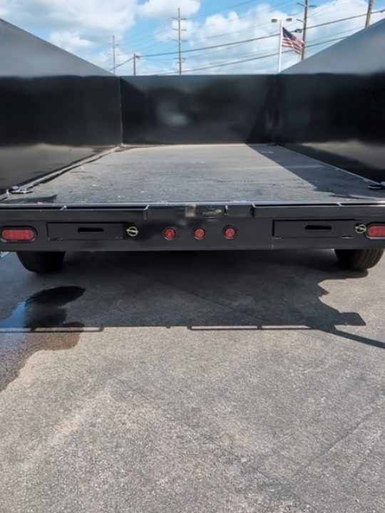 New 2027 Top Hat Trailers Channel Frame Economy Dump 14K 14 x 83 DE14 Dump Trailer
