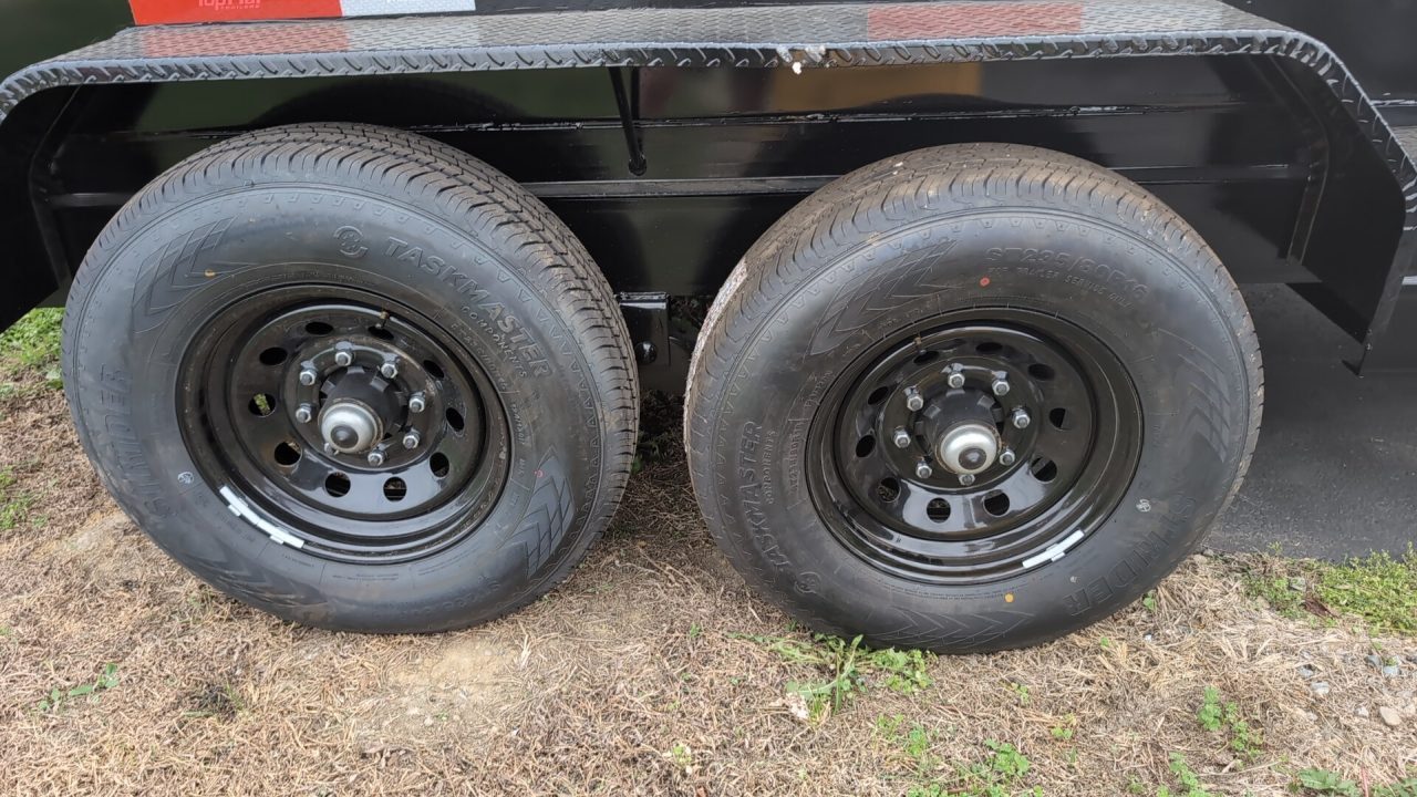 New 2027 Top Hat Trailers Channel Frame Economy Dump 14K 14 x 83 DE14 Dump Trailer