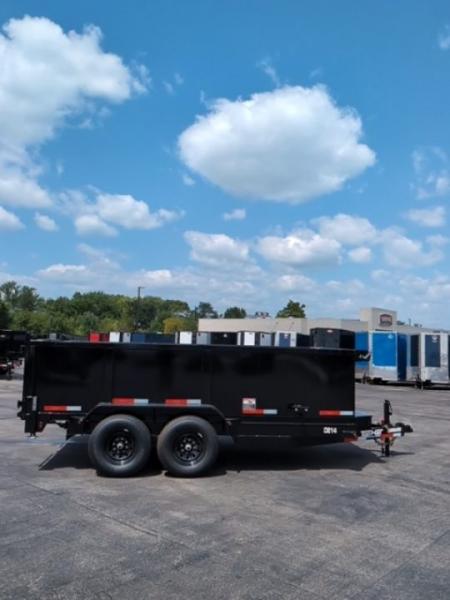 New 2027 Top Hat Trailers Channel Frame Economy Dump 14K 14 x 83 DE14 Dump Trailer