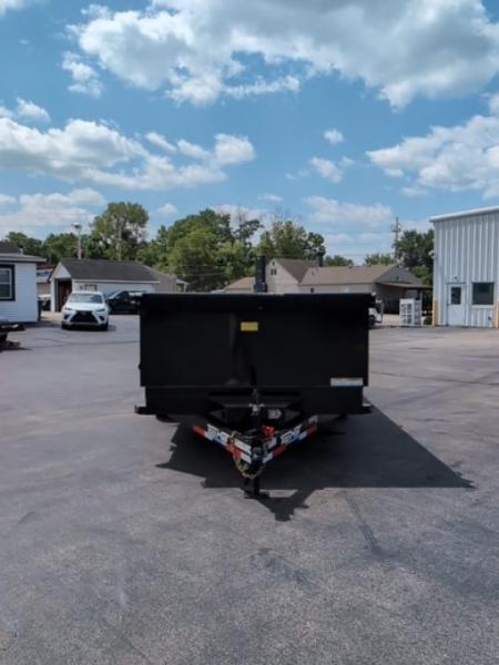 New 2027 Top Hat Trailers Channel Frame Economy Dump 14K 14 x 83 DE14 Dump Trailer